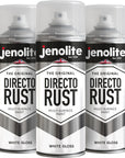 JENOLITE Directorust Pintura en aerosol brillante | 400ml | Pintura en aerosol de óxido directo para metal | Múltiples superficies: madera, metal, plástico