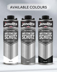 JENOLITE Protección Antigravilla | 1Litro | Sellador para Bajo del Coche | Protege Umbrales, Paneles Inferiores y Chasis contra Daños por Gravilla | Protección Anticorrosión contra el Óxido