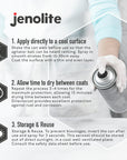 JENOLITE DIRECTORUST Satin spray paint | 400 ml | All-in-one multisurface paint: metal, wood, plastic | Apply directly on rust | RAL 9005