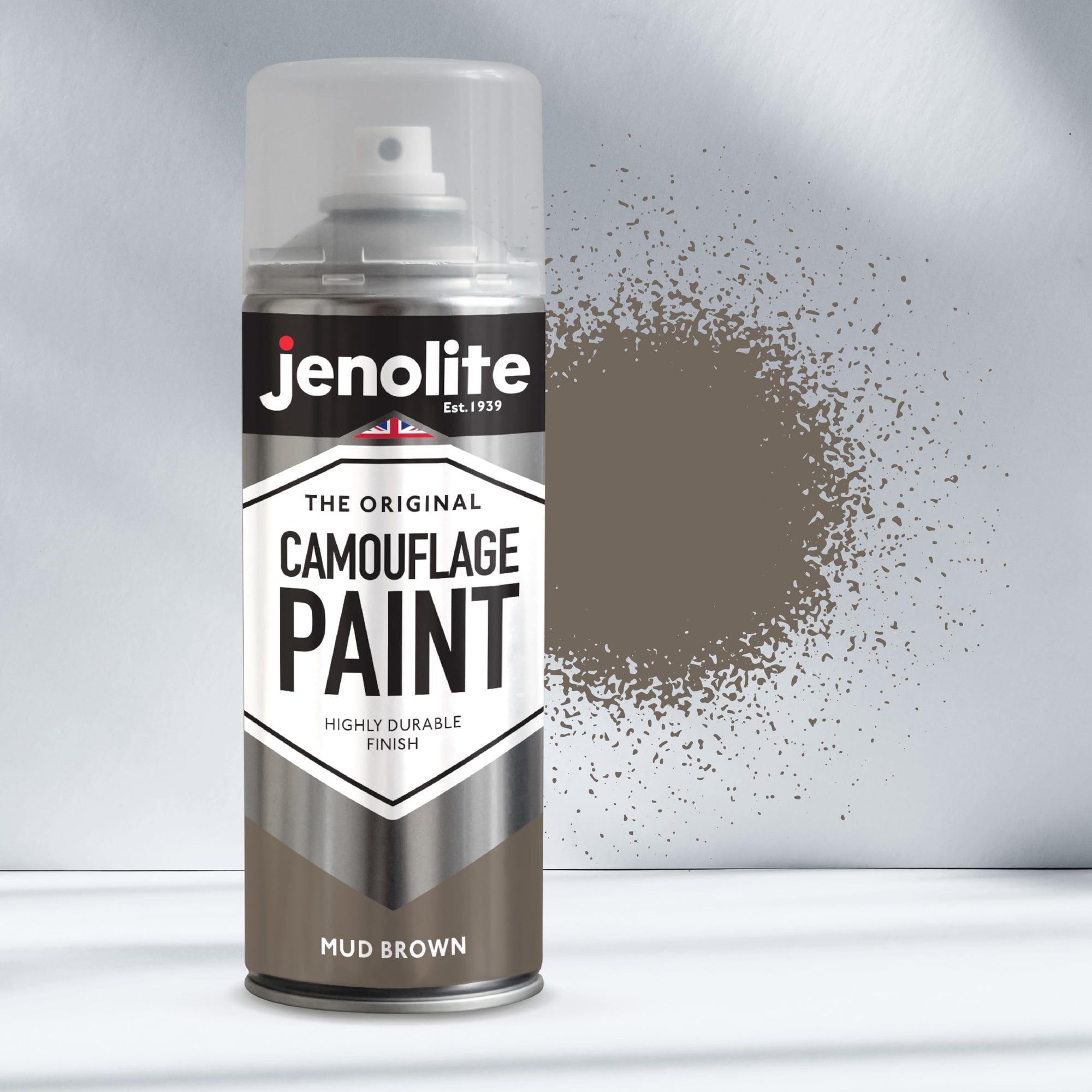 JENOLITE Pintura de camuflaje | Ideal para modelismo, paintball, vehículos militares Airsoft | 400 ml