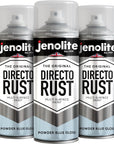 JENOLITE Directorust Pintura en aerosol brillante | 400ml | Pintura en aerosol de óxido directo para metal | Múltiples superficies: madera, metal, plástico