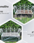 JENOLITE Directorust Pintura en aerosol brillante | 400ml | Pintura en aerosol de óxido directo para metal | Múltiples superficies: madera, metal, plástico