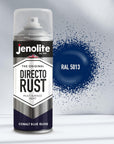 JENOLITE Directorust Pintura en aerosol brillante | 400ml | Pintura en aerosol de óxido directo para metal | Múltiples superficies: madera, metal, plástico