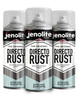 JENOLITE DIRECTORUST Satin spray paint | 400 ml | All-in-one multisurface paint: metal, wood, plastic | Apply directly on rust | RAL 9005