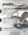 JENOLITE Low Bituminous Anti-Corrosive Aerosol Sealant | BLACK | Car Underbody Sealant, Gutter Repair, Roof Sealant | 500ml
