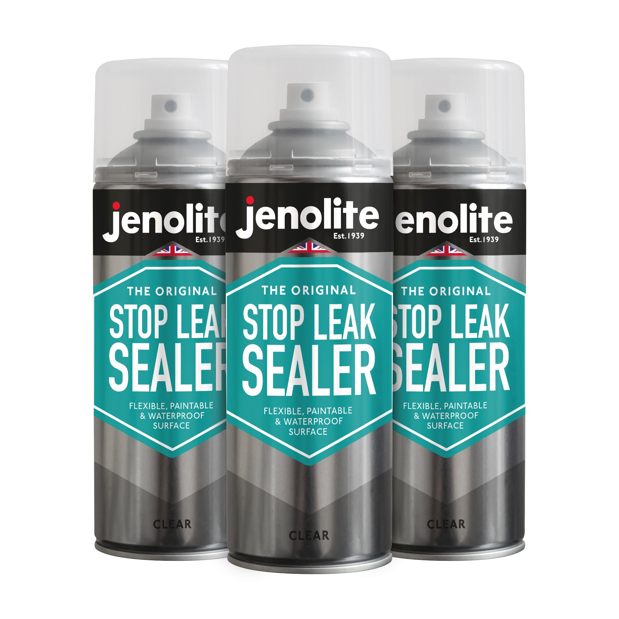 JENOLITE Stop Leak Spray Sealant | 400ml | Leak Sealant for Gutters and Flat Roofs | Waterproof | Fills, Seals &amp; Stops Leaks | Long Term Water Protection